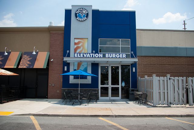 Elevation Burger menu prices